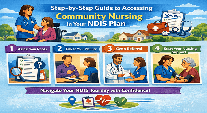 Step-by-Step Guide to Accessing Community Nursing in Your NDIS Plan